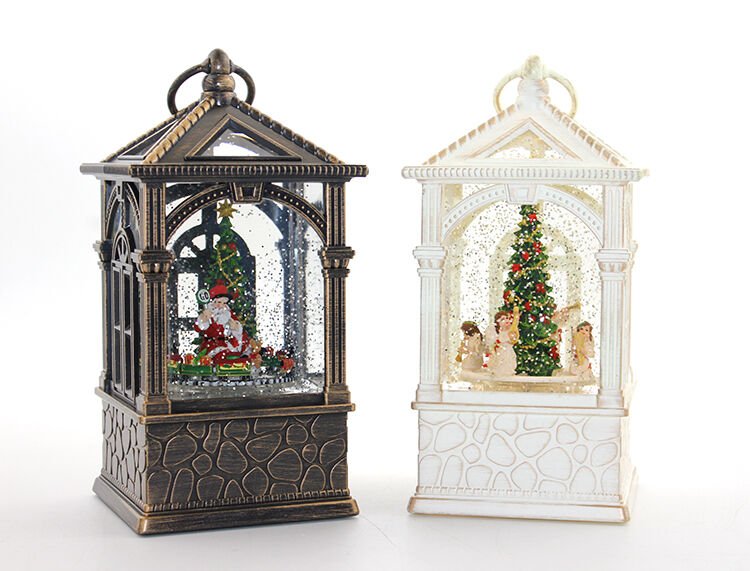 Yılbaşı Temalı Işıklı Müzikli Kar Küresi Model 2 Şık Tasarımlı Fonksiyonel Ürün