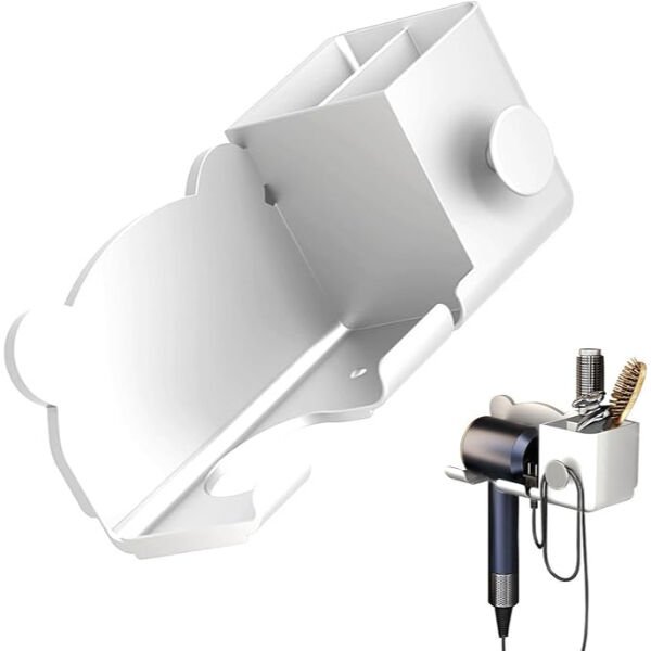 Ayıcık Figürlü Saç Kurutma Makinesi Tutucu Şık Tasarımlı Fonksiyonel Ürün