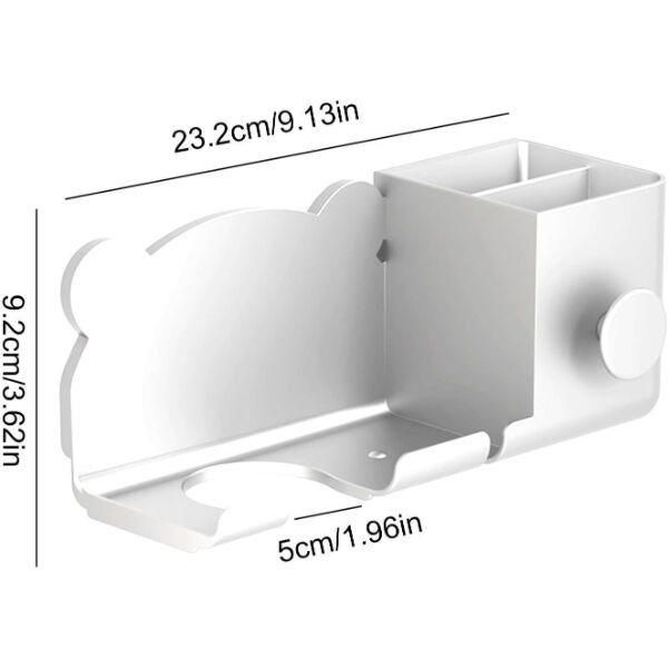 Ayıcık Figürlü Saç Kurutma Makinesi Tutucu Şık Tasarımlı Fonksiyonel Ürün