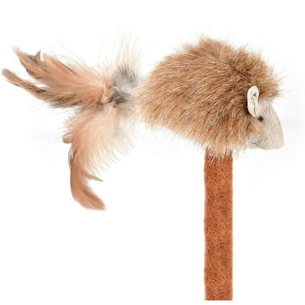 Sesli Oyuncaklı Kedi Tırmalama Tahtası Şık Tasarımlı Fonksiyonel Ürün