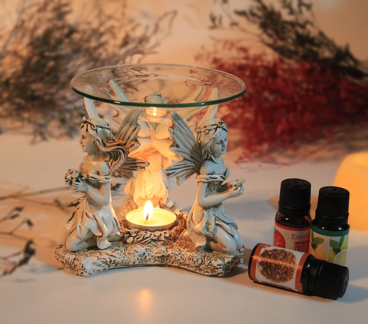 Polyester Melekli Buhurdanlık Model 2 Şık Tasarımlı Fonksiyonel Ürün