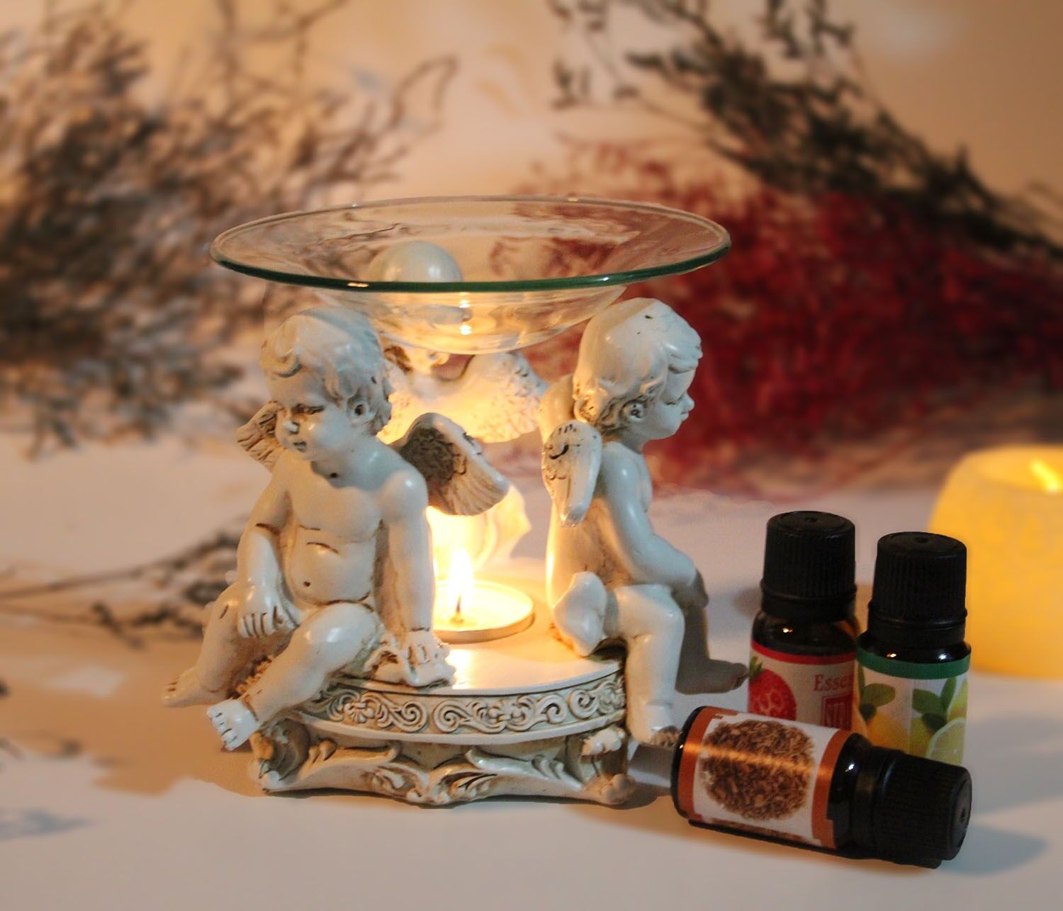 Polyester Melekli Buhurdanlık Model 3 Şık Tasarımlı Fonksiyonel Ürün