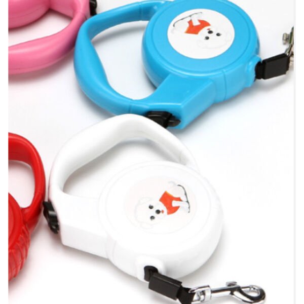 Sevimli Otomatik Köpek Gezdirme Tasması 2.5 Metre Şık Tasarımlı Fonksiyonel Ürün