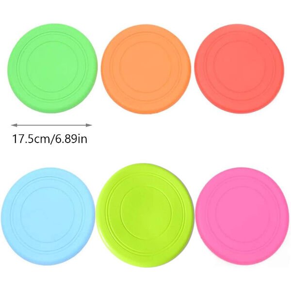 Silikon Frizbi Köpek Oyuncağı Şık Tasarımlı Fonksiyonel Ürün