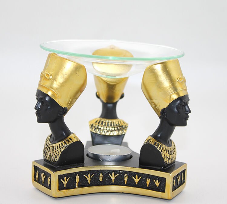 Polyester Nefertiti Buhurdanlık Şık Tasarımlı Fonksiyonel Ürün