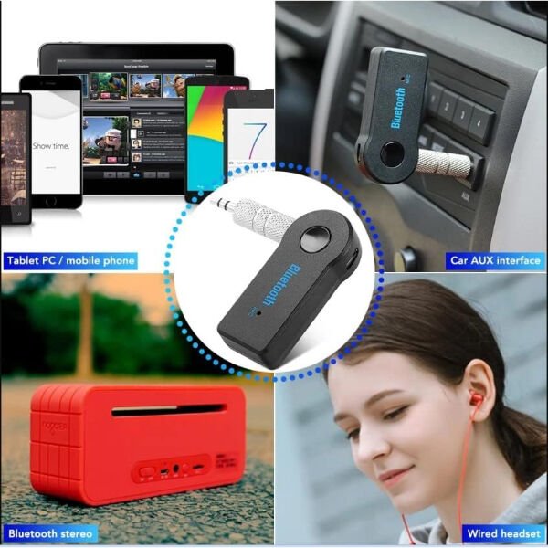 3.5 mm AUX Bluetooth Araç Kiti Çok Fonksiyonel Ürün