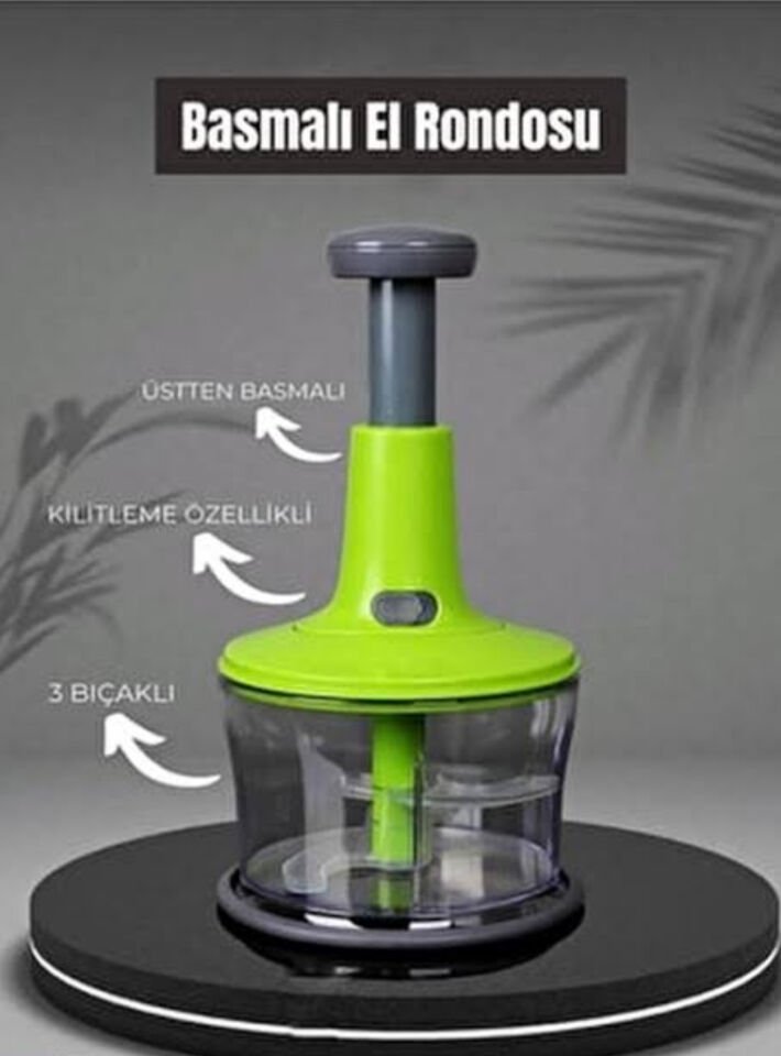 Basmalı El Rondosu Şık Tasarımlı Fonksiyonel Ürün