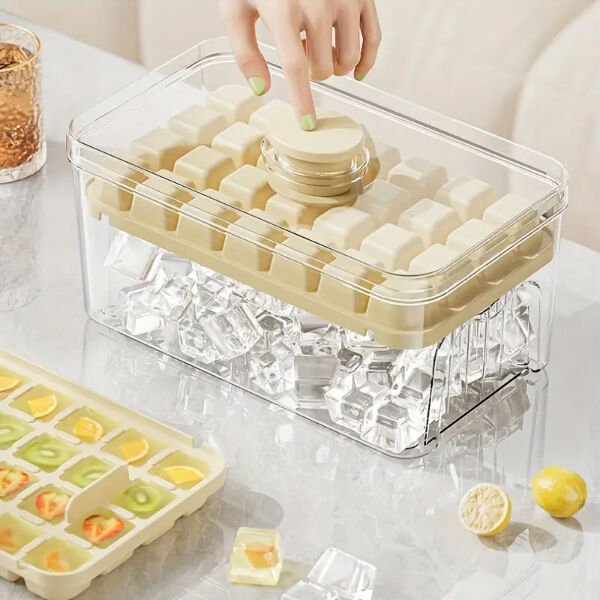 Basmalı Hazneli Buzluk Şık Tasarımlı Fonksiyonel Ürün