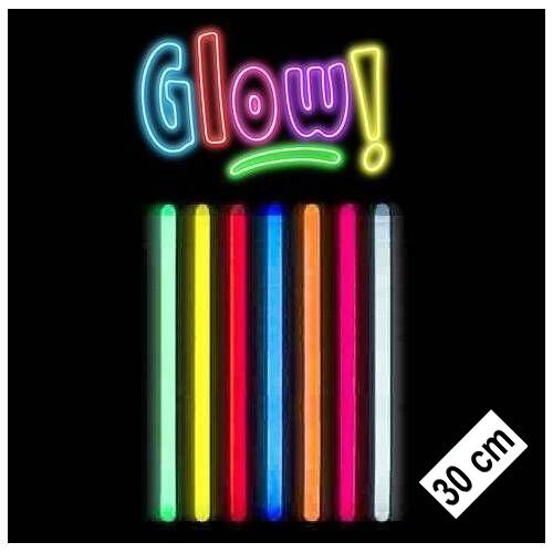 Karanlıkta Parlayan Fosforlu Glow Stick Kalın Çubuk 30 cm 1 Adet Şık Tasarımlı Fonksiyonel Ürün