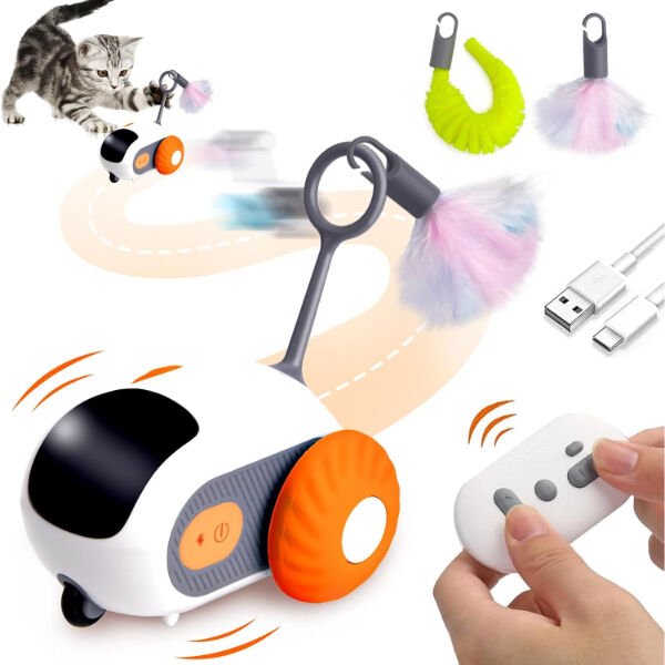 Uzaktan Kumandalı Robot Kedi Oyuncağı Şık Tasarımlı Fonksiyonel Ürün