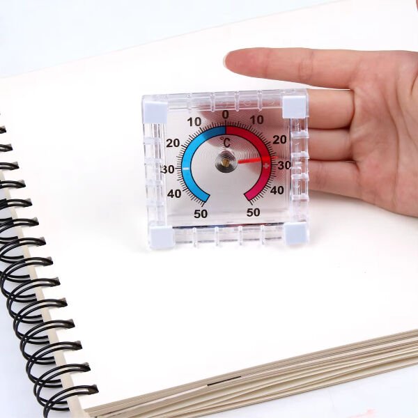 Bimetalik Kare Termometre Şık Tasarımlı Fonksiyonel Ürün