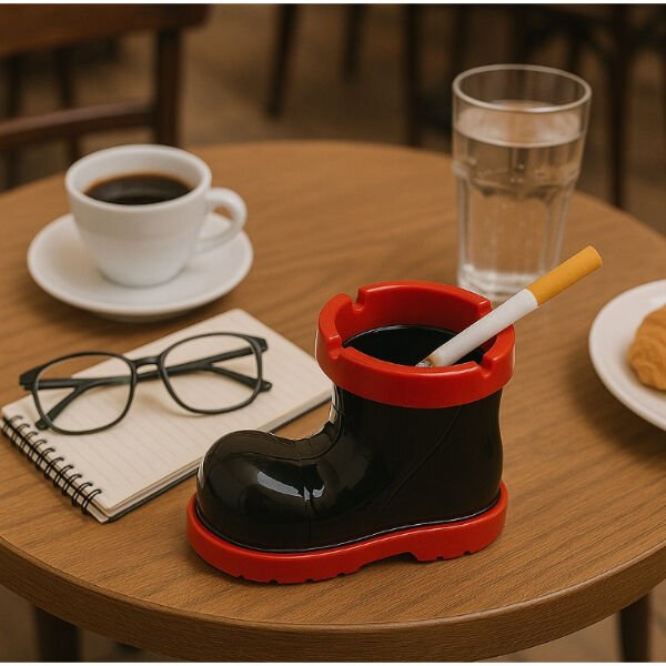 Bot Tasarımlı Kokusuz Küllük Şık Tasarımlı Fonksiyonel Ürün