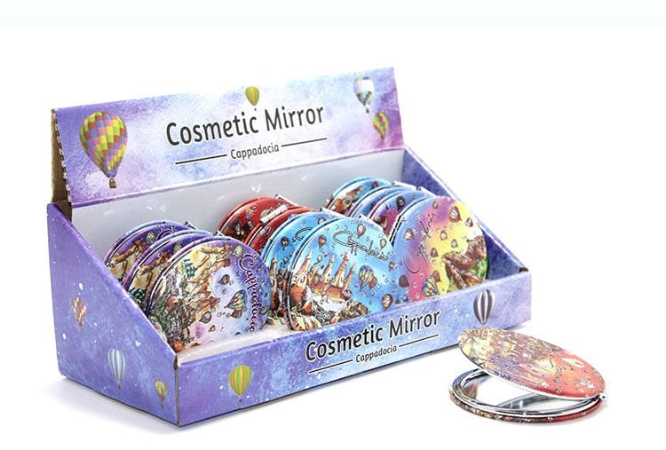 Yöresel El Aynası Yuvarlak Tasarımlı Şık Tasarımlı Fonksiyonel Ürün