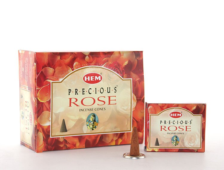 Precious Rose Aromalı Konik Tütsü Şık Tasarımlı Fonksiyonel Ürün