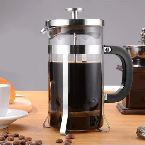 Cam French Press 350 ml Şık Tasarımlı Fonksiyonel Ürün