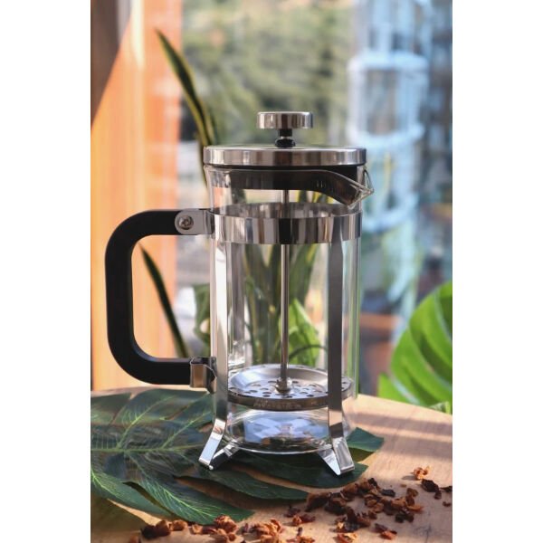 Cam French Press 350 ml Şık Tasarımlı Fonksiyonel Ürün
