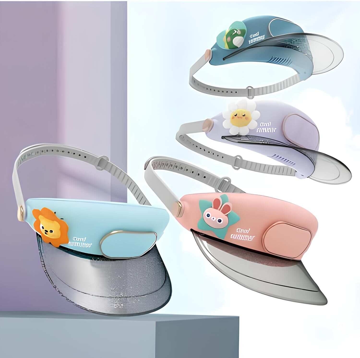 Şarjlı Şapkalı Fan Vantilatör 3 Kademeli Çok Fonksiyonel Ürün