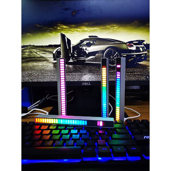 RGB Sese Duyarlı Taşınabilir Ekolayzer LED Çubuk Çok Fonksiyonel Ürün