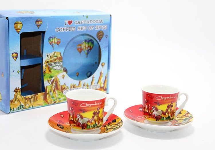 Yöresel İkili Fincan Seti Model 1 Şık Tasarımlı Fonksiyonel Ürün