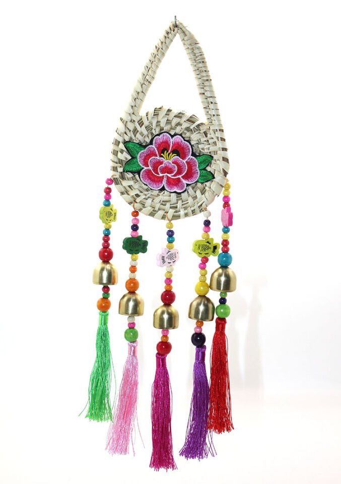 Renkli Rüzgar Çanı Model 2 Şık Tasarımlı Fonksiyonel Ürün