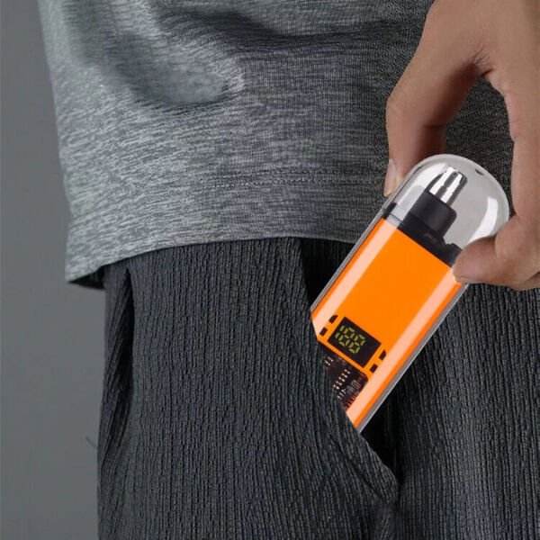 Cep Çakmak Model USB Şarjlı Burun Kulak Yanak Kıl Tüy Temizleme Makinesi Şık Tasarımlı Fonksiyonel Ürün