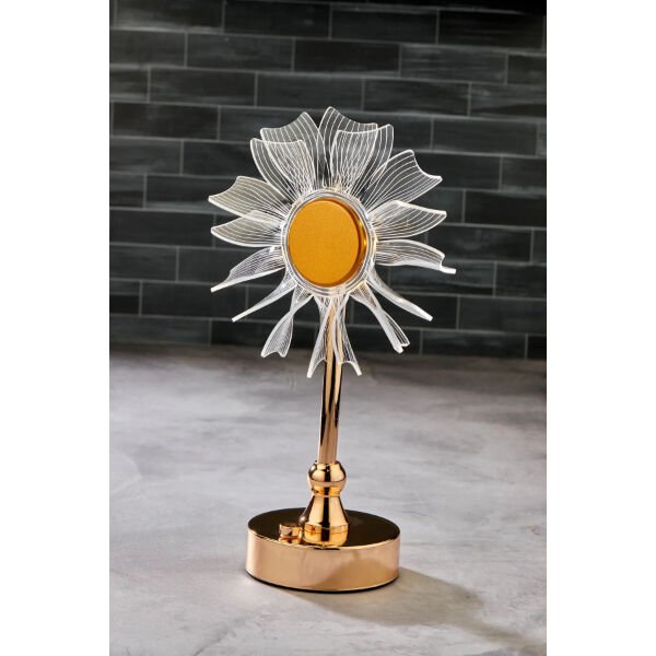 Çiçek Tasarımlı LED Masa Lambası Şık Tasarımlı Fonksiyonel Ürün