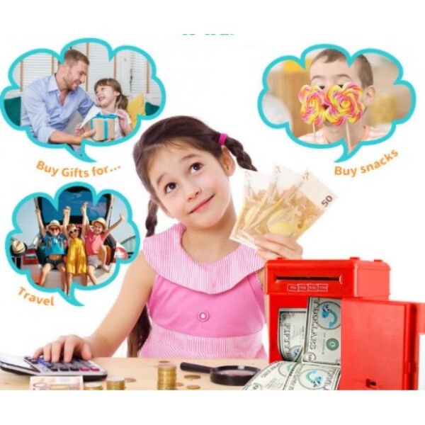 Elektronik Şifreli Kasa Otomatik ATM Kumbara Şık Tasarımıyla Benzersiz Kullanım Deneyimi Hayatınızı Kolaylaştıracak Ürünler