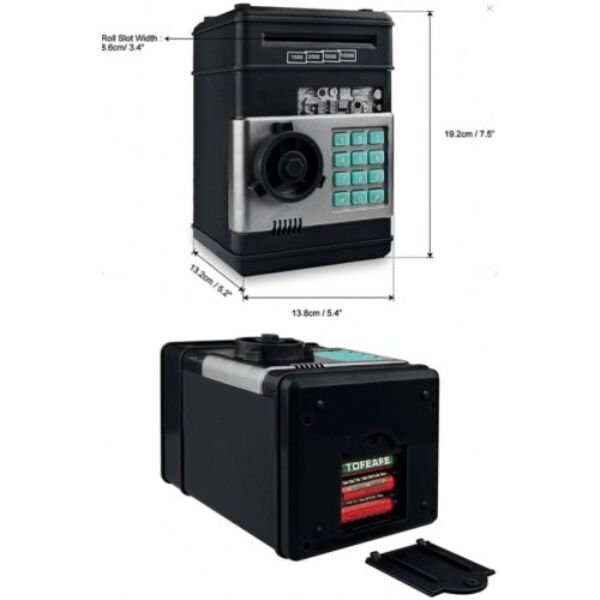 Elektronik Şifreli Kasa Otomatik ATM Kumbara Şık Tasarımıyla Benzersiz Kullanım Deneyimi Hayatınızı Kolaylaştıracak Ürünler