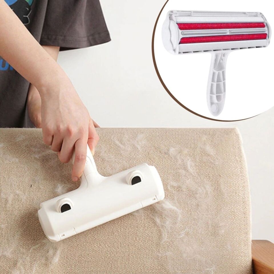 Hazneli Kedi Köpek Tüy Toplama Aleti Şık Tasarımlı Fonksiyonel Ürün