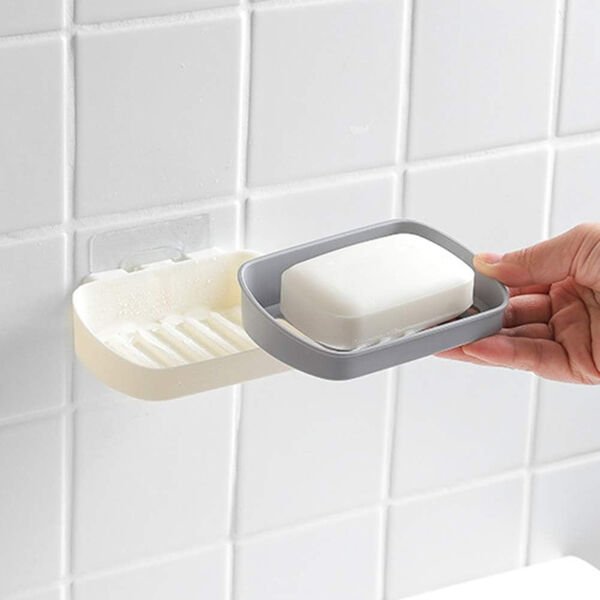 Çift Katlı Drenajlı Sabunluk Şık Tasarımlı Fonksiyonel Ürün