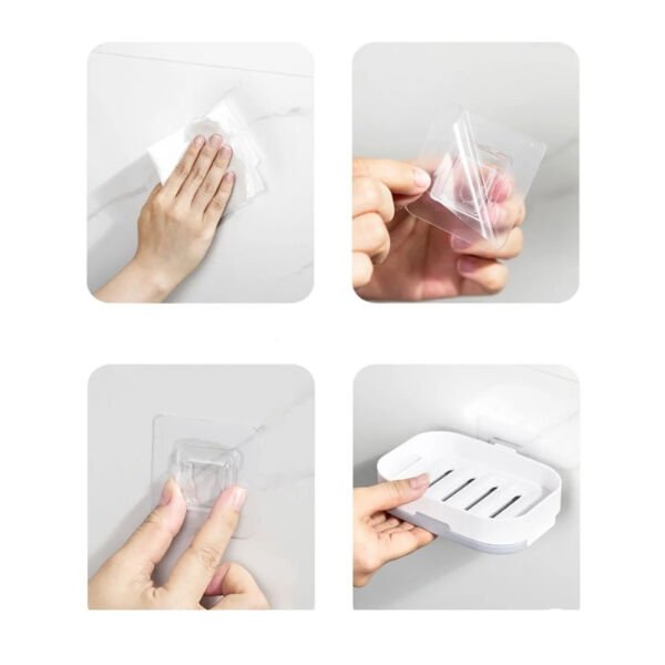 Çift Katlı Drenajlı Sabunluk Şık Tasarımlı Fonksiyonel Ürün