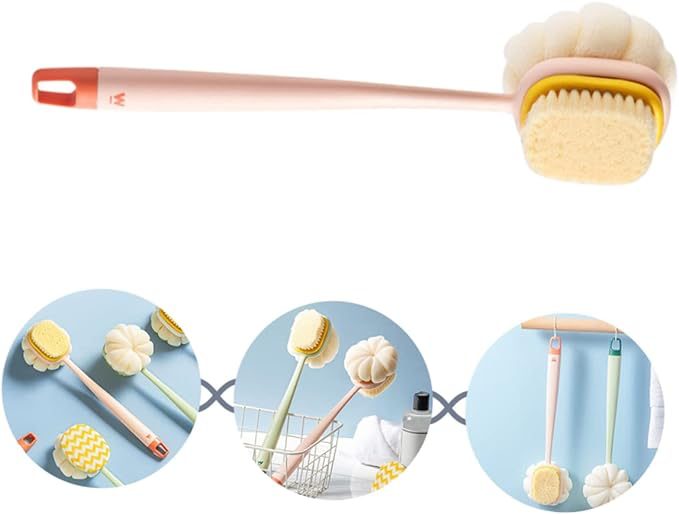 Çift Taraflı Banyo Duş Fırçası Şık Tasarımlı Fonksiyonel Ürün