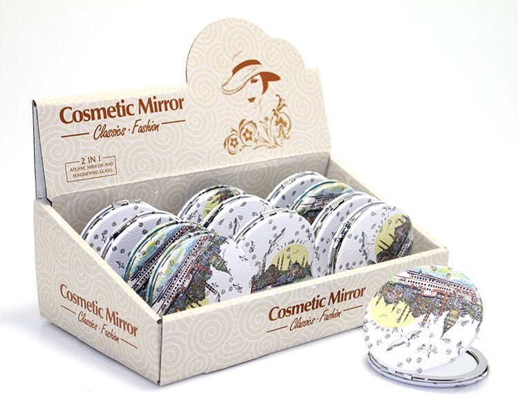 Yöresel Taşlı El Aynası Model 2 Şık Tasarımlı Fonksiyonel Ürün