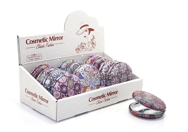 Yuvarlak Taşlı El Aynası Kalın Şık Tasarımlı Fonksiyonel Ürün