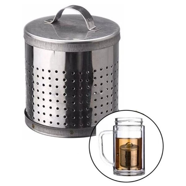 Büyük Metal Çay Süzgeci Çok Fonksiyonel Ürün