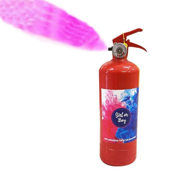 Cinsiyet Tüpü - Gender Reveal Partisi Tüpü Pembe Renk Şık Tasarımlı Fonksiyonel Ürün