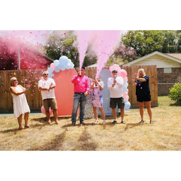 Cinsiyet Tüpü - Gender Reveal Partisi Tüpü Pembe Renk Şık Tasarımlı Fonksiyonel Ürün