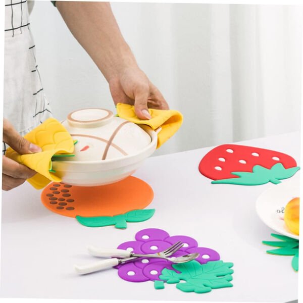 Çok Amaçlı Silikon Isıya Dayanıklı Altlık Şık Tasarımlı Fonksiyonel Ürün