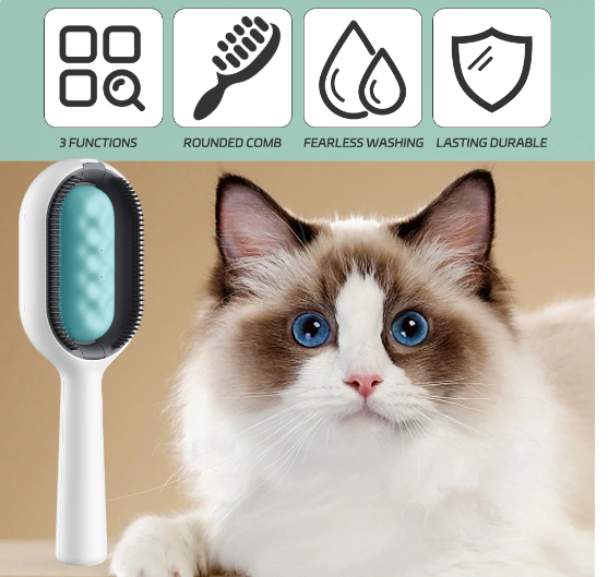 Kedi Köpek Tüy Toplama Tarağı Şık Tasarımlı Fonksiyonel Ürün