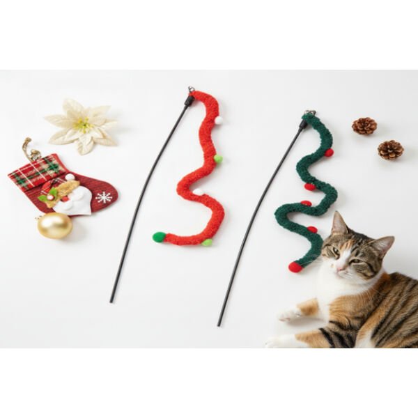 Süs Tasarımlı Kedi Oltası Çok Fonksiyonel Ürün