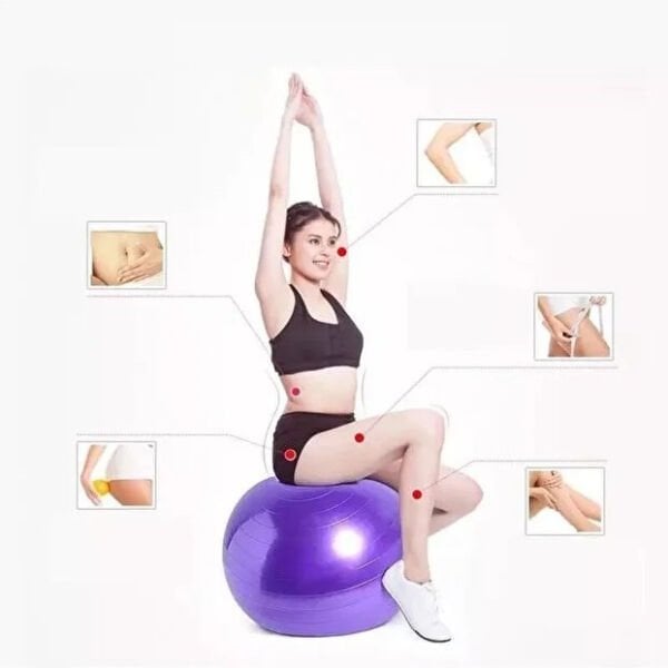 60 cm Pilates Topu Çok Fonksiyonel Ürün