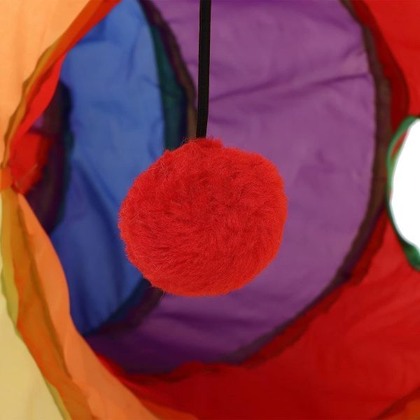 Kedi Oyun Tüneli 117 cm Şık Tasarımlı Fonksiyonel Ürün