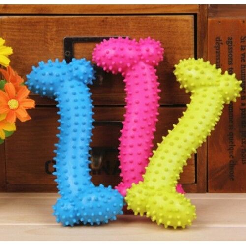 Kemik Şeklinde Köpek Diş Kaşıma Oyuncağı Şık Tasarımlı Fonksiyonel Ürün