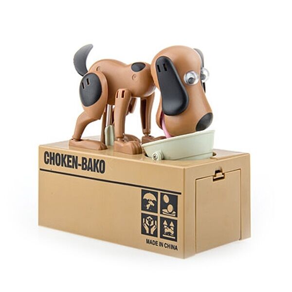 Para Yiyen Köpek Kumbara Şık Tasarımlı Fonksiyonel Ürün