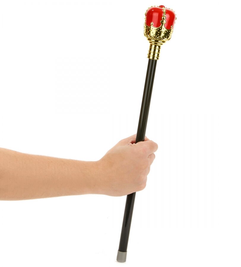 Altın Prenses Tacı ve Kırmızı Asası Şık Tasarımlı Fonksiyonel Ürün