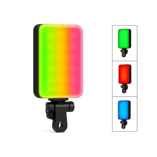 Clip-Fill Taşınabilir Mini RGB Led Selfie Işığı Çok Fonksiyonel Ürün