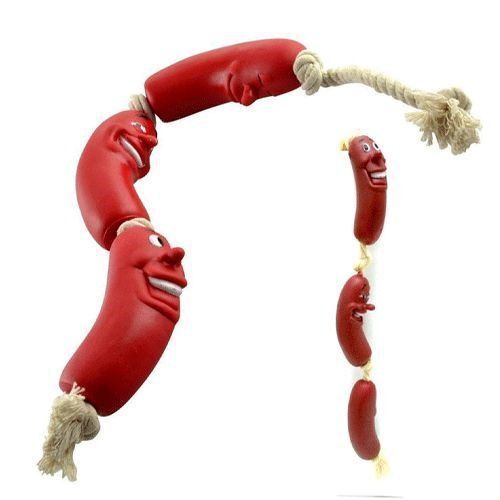 Köpekler İçin Oyuncak Sosis Şık Tasarımlı Fonksiyonel Ürün