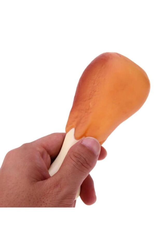 Köpekler İçin Sesli Oyuncak Tavuk Butu Şık Tasarımlı Fonksiyonel Ürün