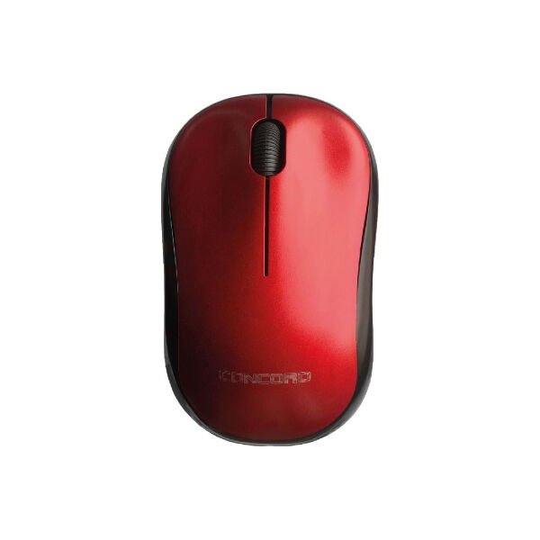 Kırmızı Kablosuz 3D Optik Mouse Çok Fonksiyonel Ürün