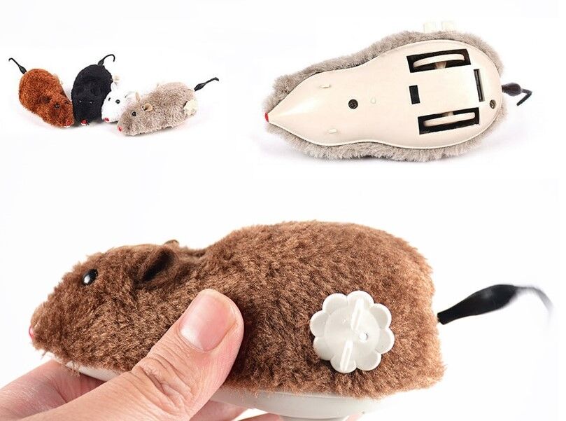 Kurmalı Fare Kedi Eğitim Oyuncağı Şık Tasarımlı Fonksiyonel Ürün